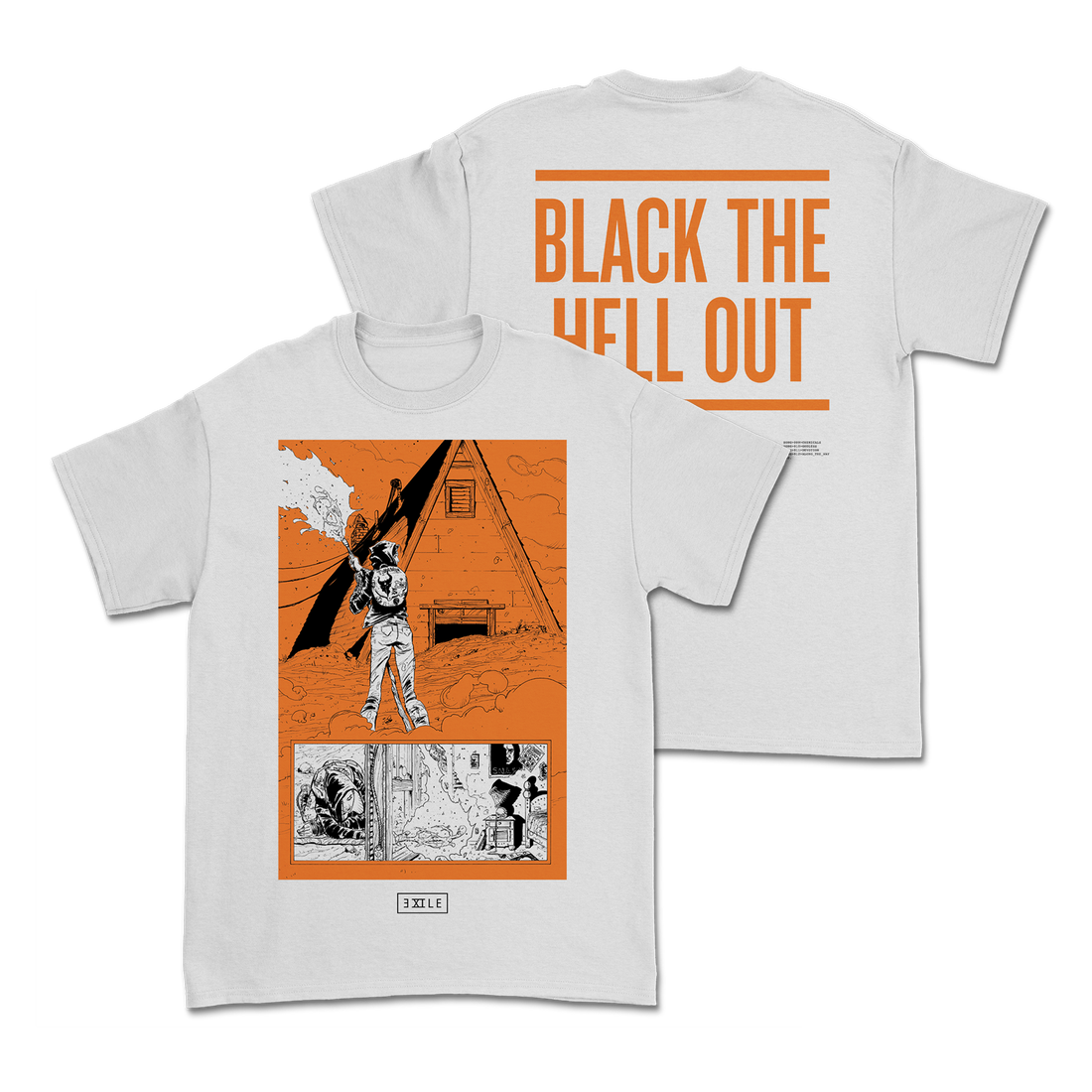 Black Out Comic T-Shirt
